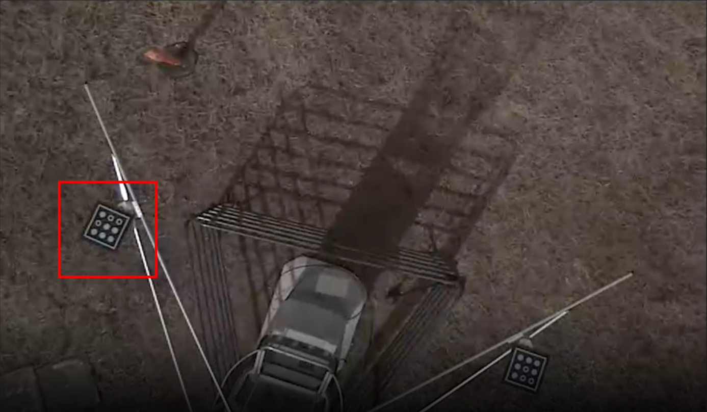 Incorrect fiducial rotated incorrectly