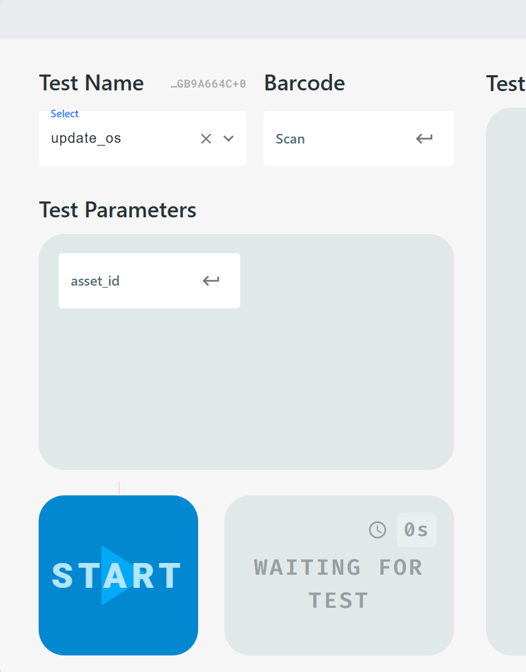 Update OS test fields