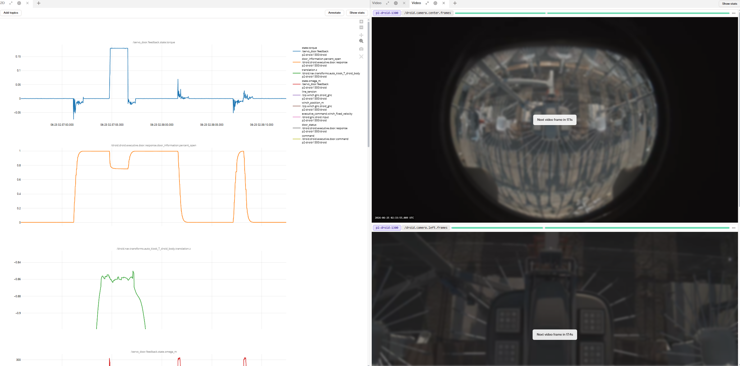 Zoomed autokiosk debug door cycle