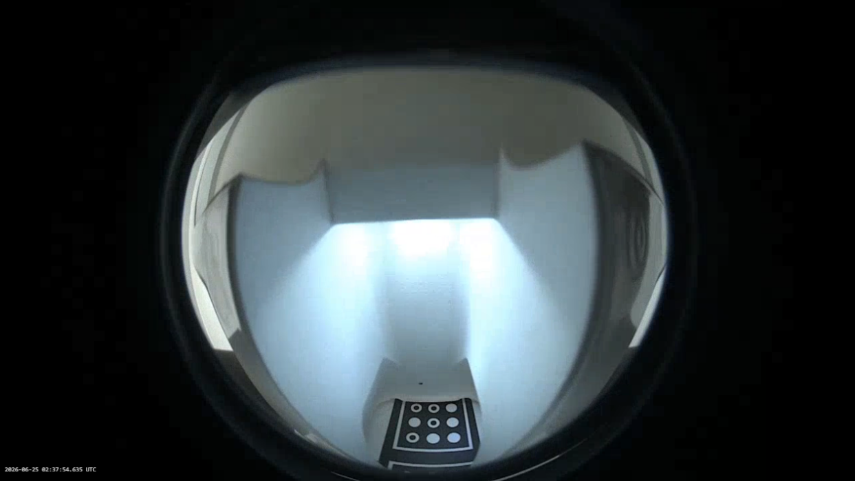 Another example of Droid not fully lowered before door close