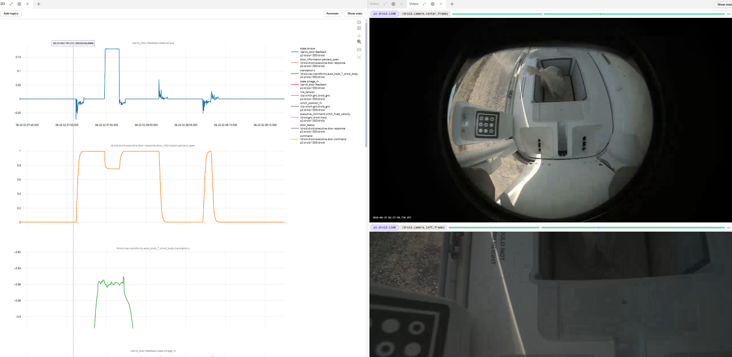 Full-screen view with visible package