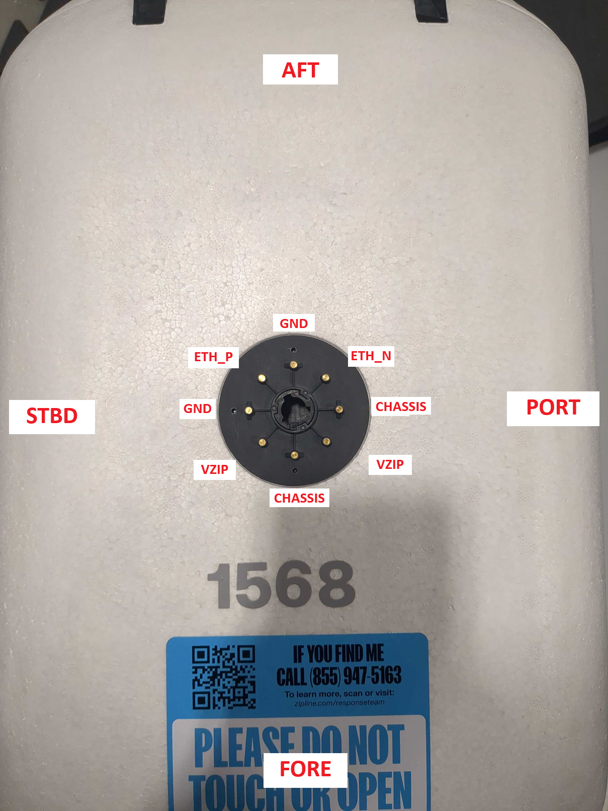 8-pin Droid layout