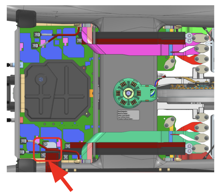 Mixed busbar to distro board location