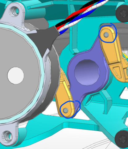 Wing servo linkage inspection reference