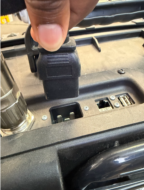 Smart Cart power cord unplugged